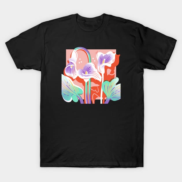 Calla Lillies 1 T-Shirt by JordanKay